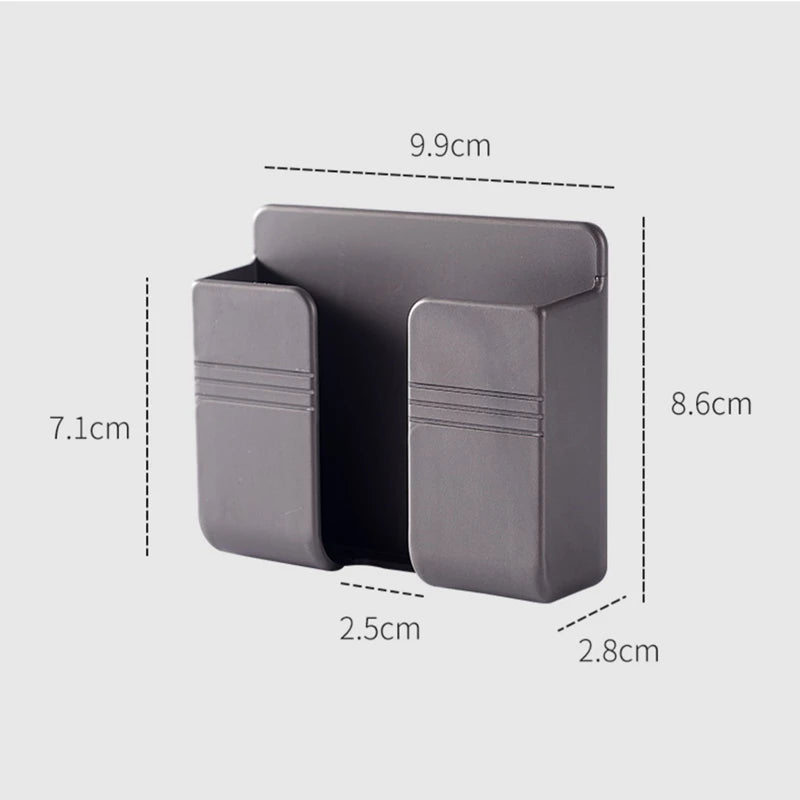 Multifunctional Plastic Wall Phone Holder